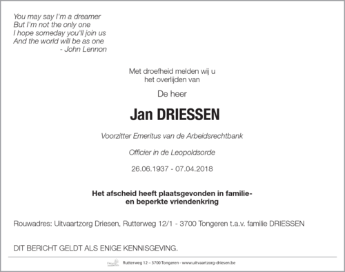 Jan Driessen