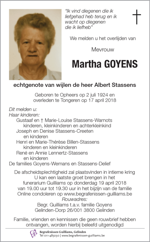 Martha Goyens