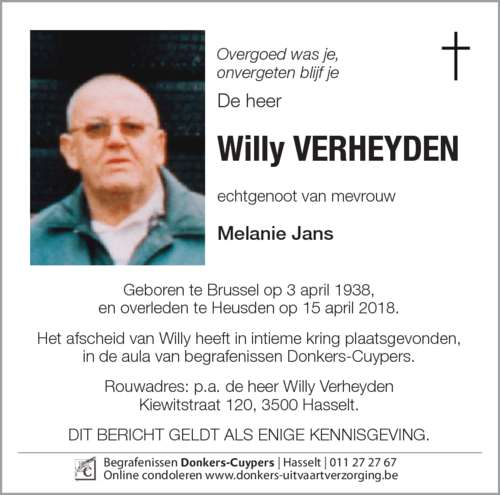 Willy Verheyden