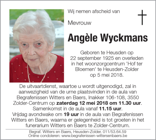 Angèle Wyckmans
