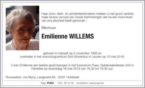 Emilienne Willems