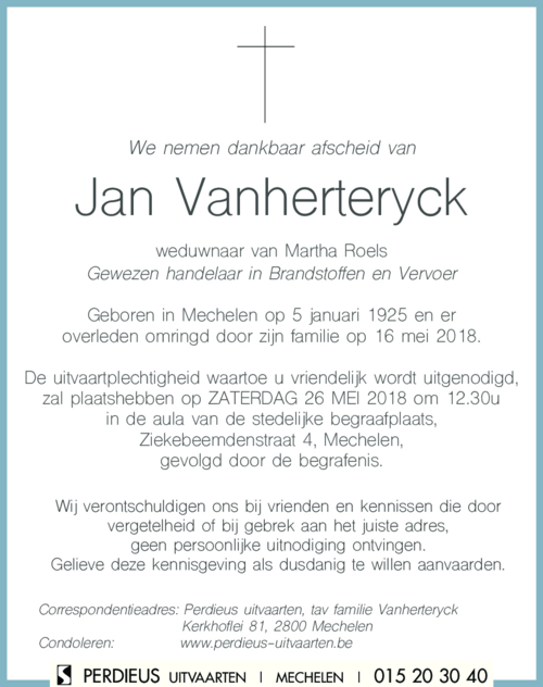 Jan Vanherteryck