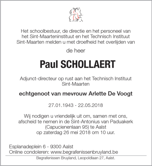 Paul Schollaert
