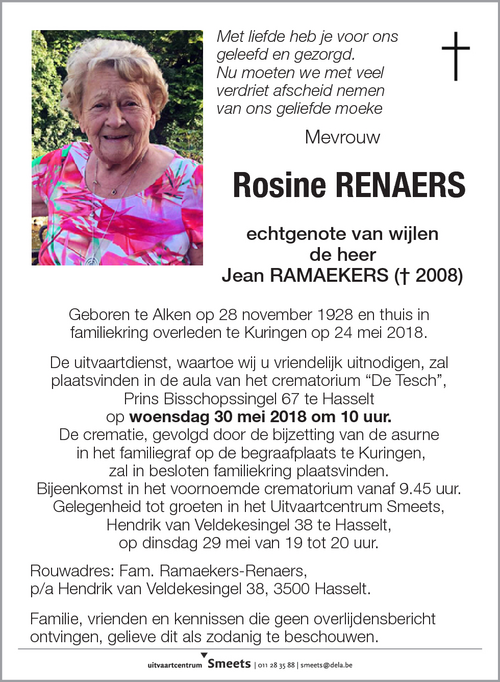 Rosine Renaers