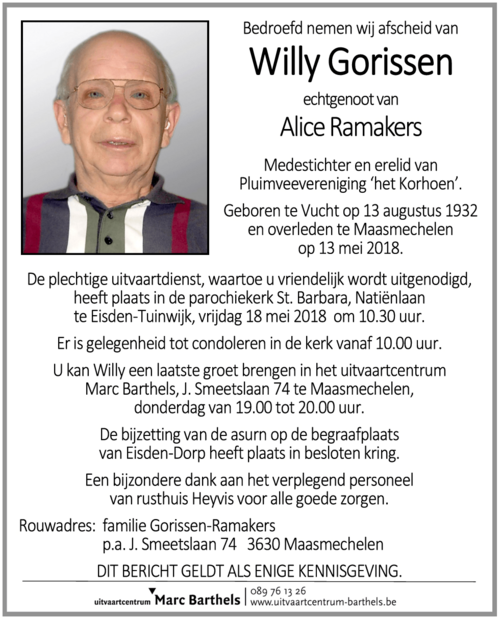 Willy Gorissen