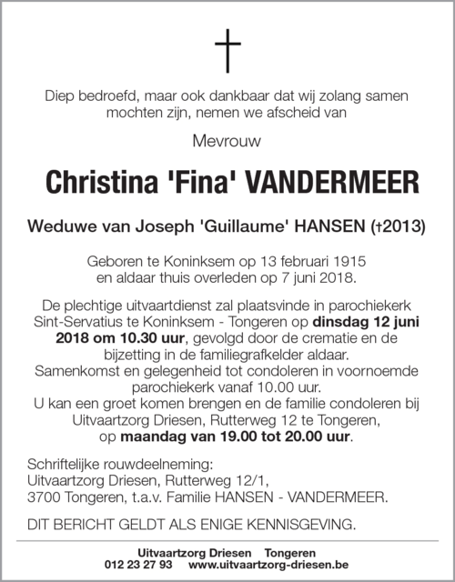 Christina Vandermeer