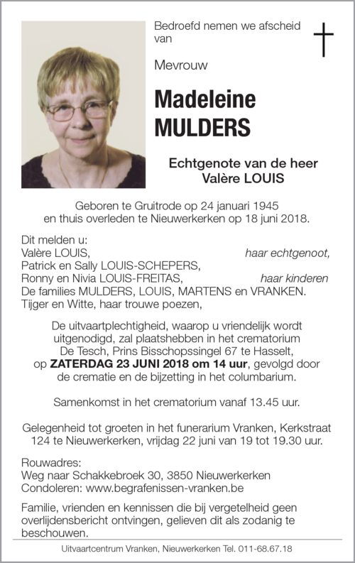Madeleine Mulders