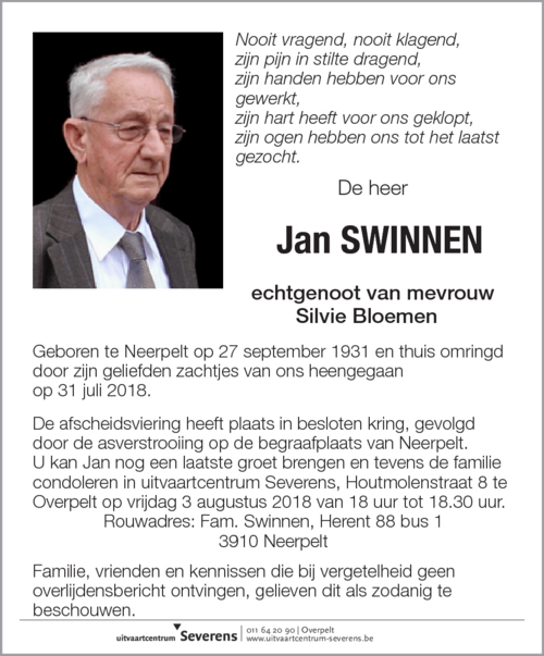 Jan Swinnen