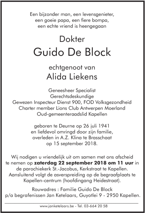 Guido De Block