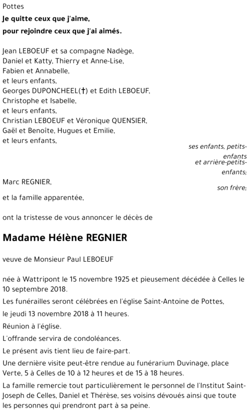 Hélène REGNIER