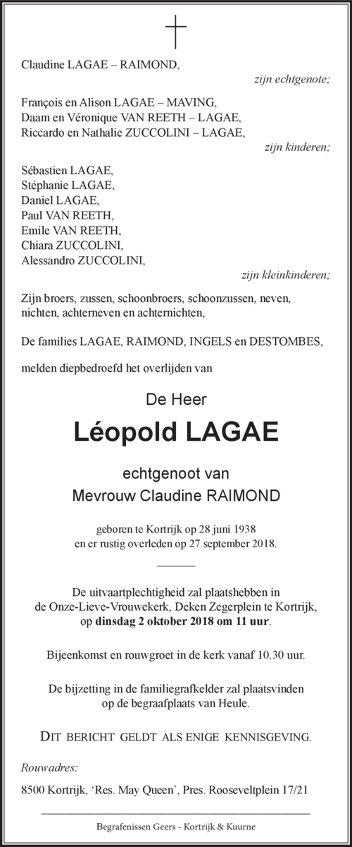 Léopold LAGAE
