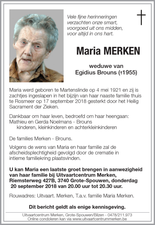 Maria Merken