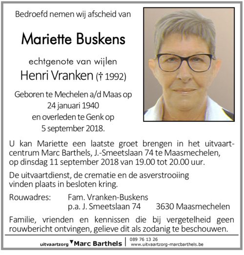 Mariette Buskens