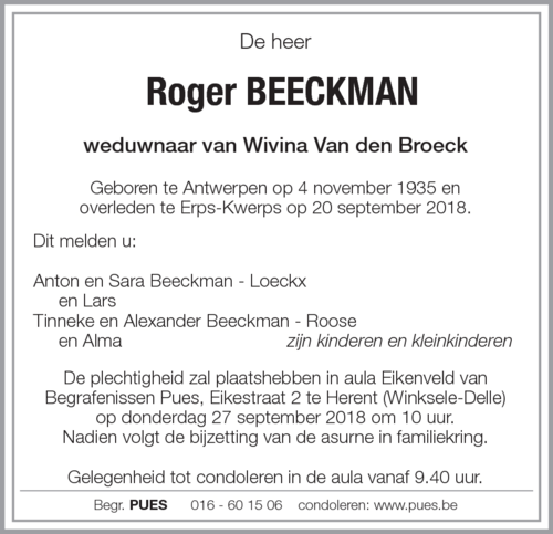 Roger Beeckman