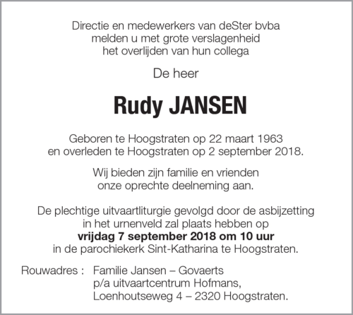 Rudy Jansen