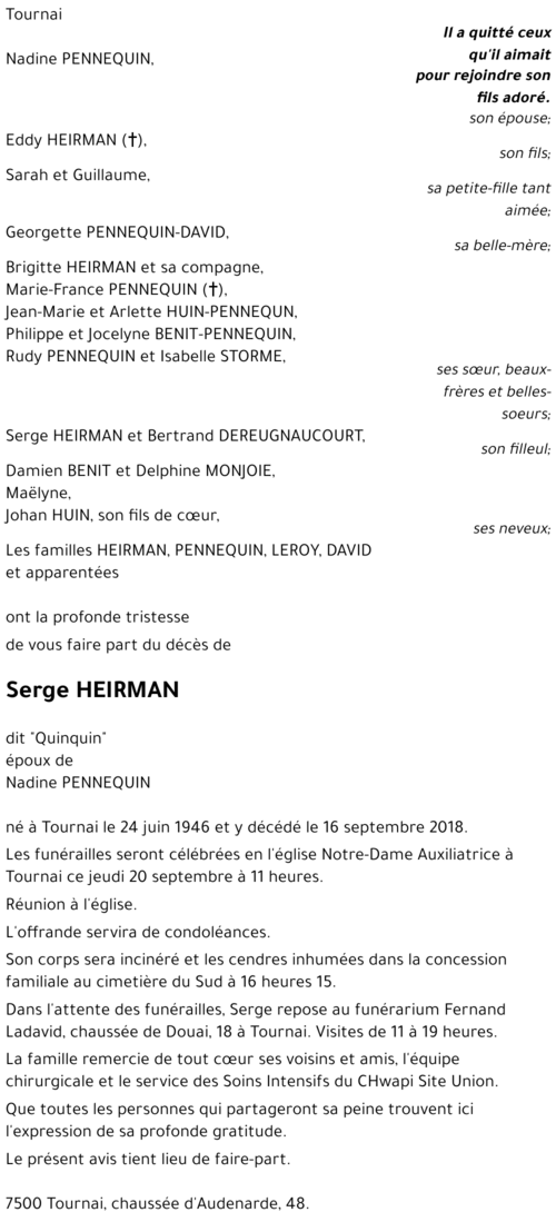 Serge HEIRMAN