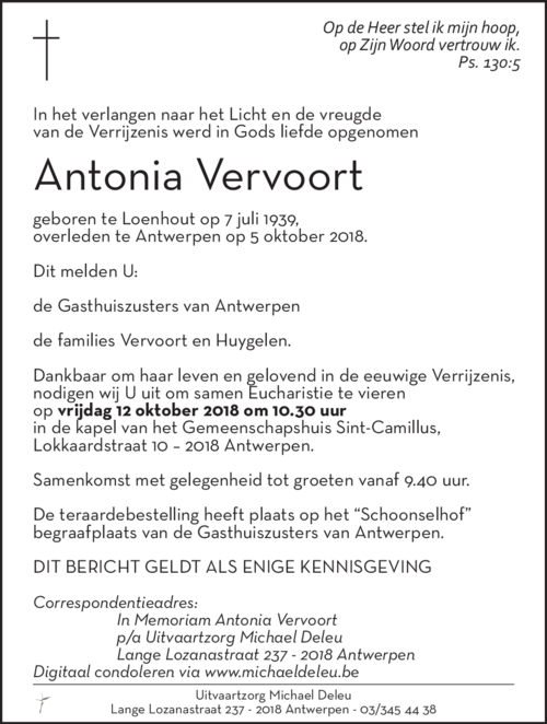 Antonia Vervoort