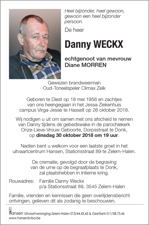 Danny WECKX