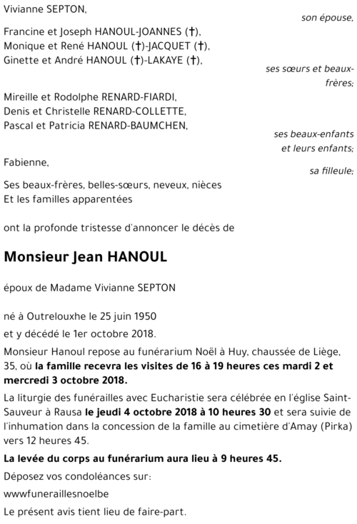 Jean HANOUL