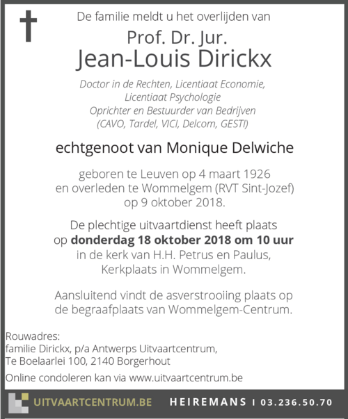 Jean-Louis Dirickx