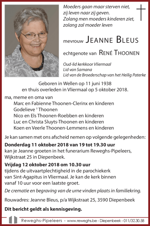 Jeanne Bleus