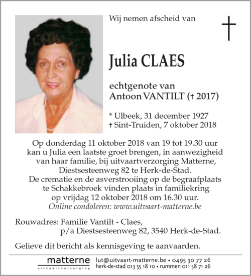 Julia Claes