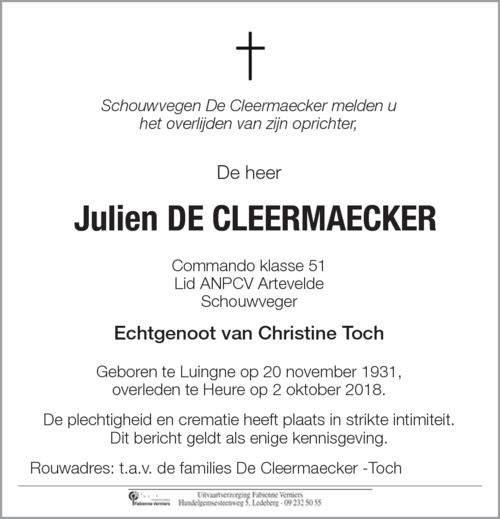 Julien De Cleermaecker