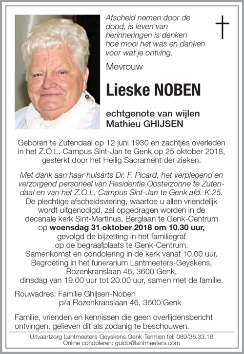 Lieske NOBEN