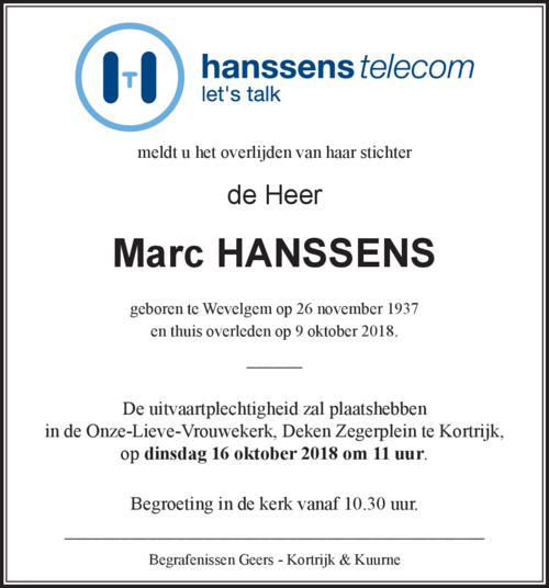 Marc HANSSENS