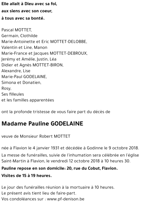Pauline GODELAINE