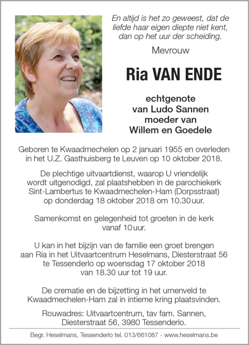 Ria Van Ende