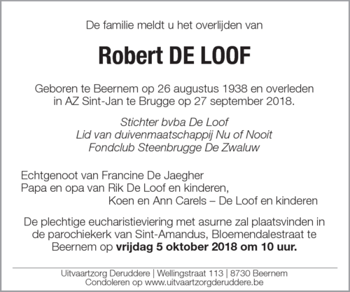 Robert De Loof