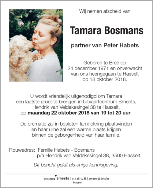 Tamara Bosmans