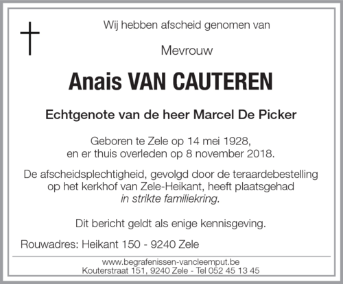 Anais Van Cauteren