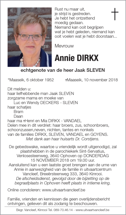 Annie Dirkx
