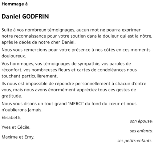 Daniel GODFRIN