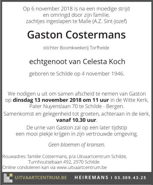 Gaston Costermans