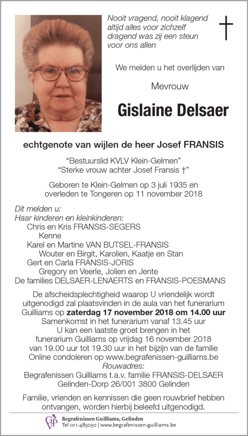 Gislaine Delsaer