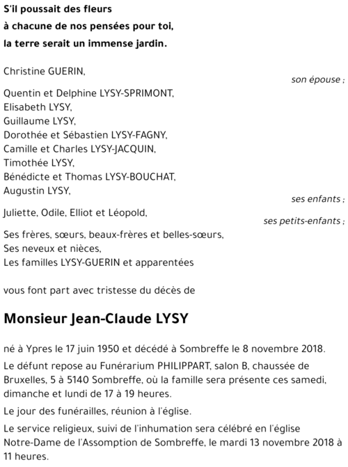 Jean-Claude LYSY