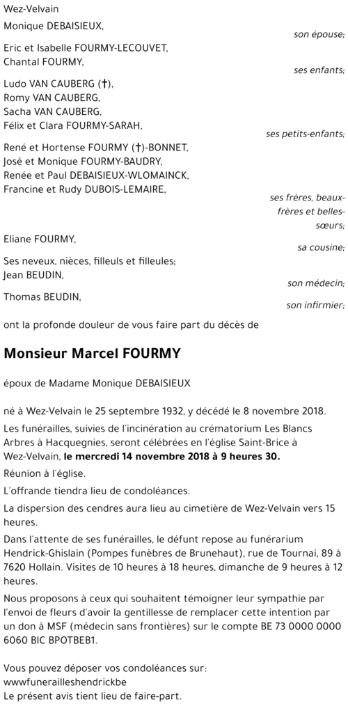 Marcel FOURMY