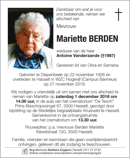 Mariette Berden