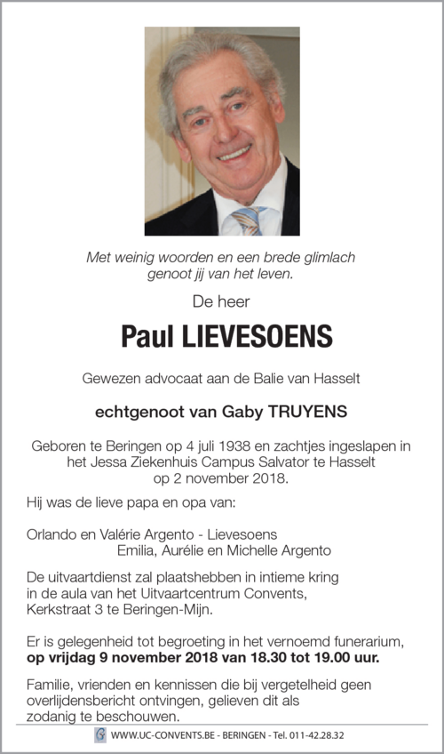 Paul Lievesoens