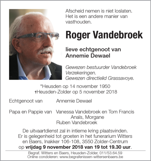 Roger Vandebroek