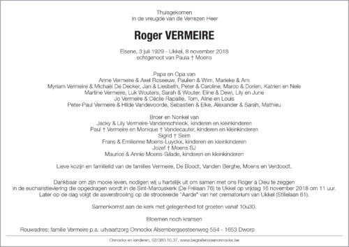 Roger Vermeire