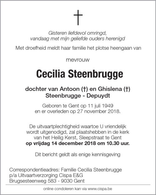 Cecilia Steenbrugge