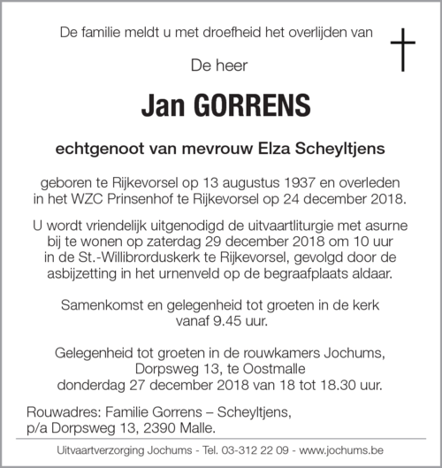 Jan Gorrens