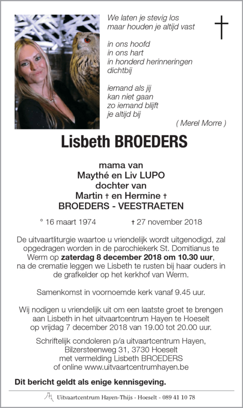 Lisbeth BROEDERS