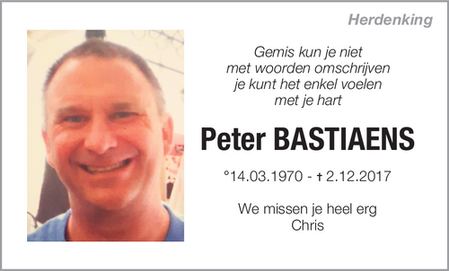Peter Bastiaens
