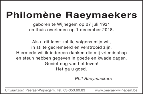 Philomène Raeymaekers
