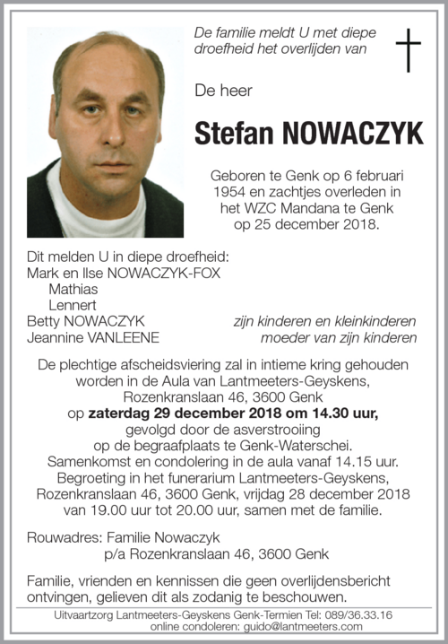 Stefan NOWACZYK